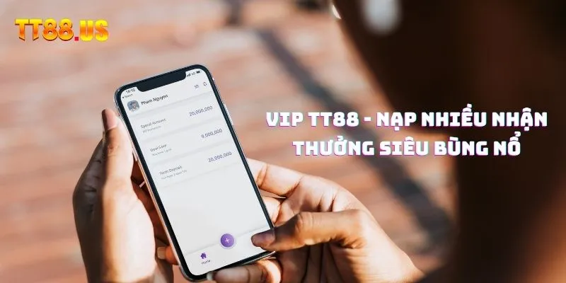 Số lượng phần thưởng tăng theo mức nạp tiền