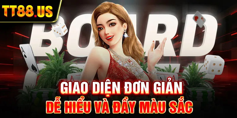 Giao diện đơn giản, dễ hiểu và đầy màu sắc